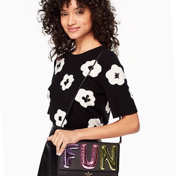 Kate Spade ♠️ FUN Clutch Rare Balloon 🎈 Bag - Picture 3 of 4